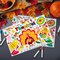 24-Pack Thanksgiving Coloring Placemats for Kids – Turkey & Fall Designs, 11x17 Inch DIY Art & Craft Table Mats for School, Home, and Party Activities (No Color Pens Included) (Muiticolor) 1 x 2 x 3 inches